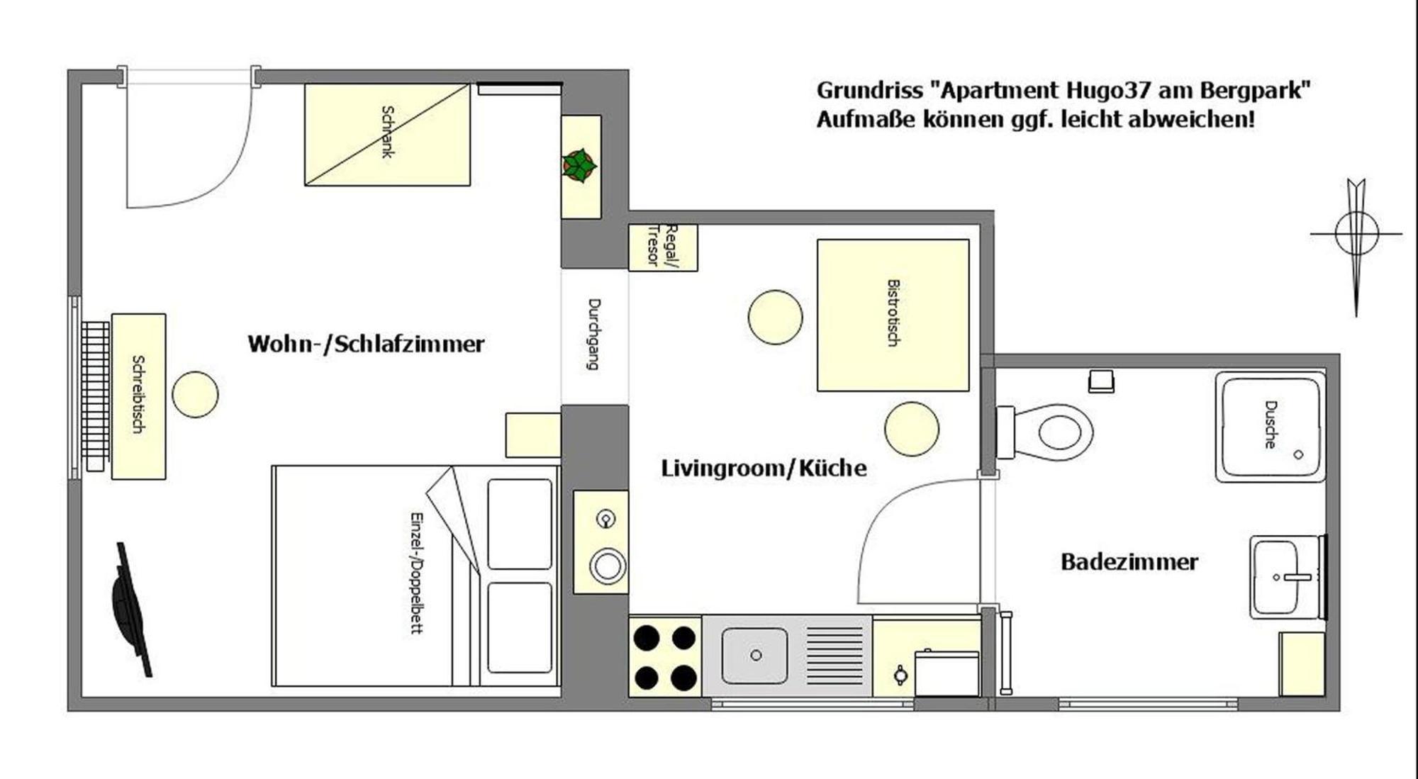 Apartment Hugo37 Am Bergpark Кассель Екстер'єр фото